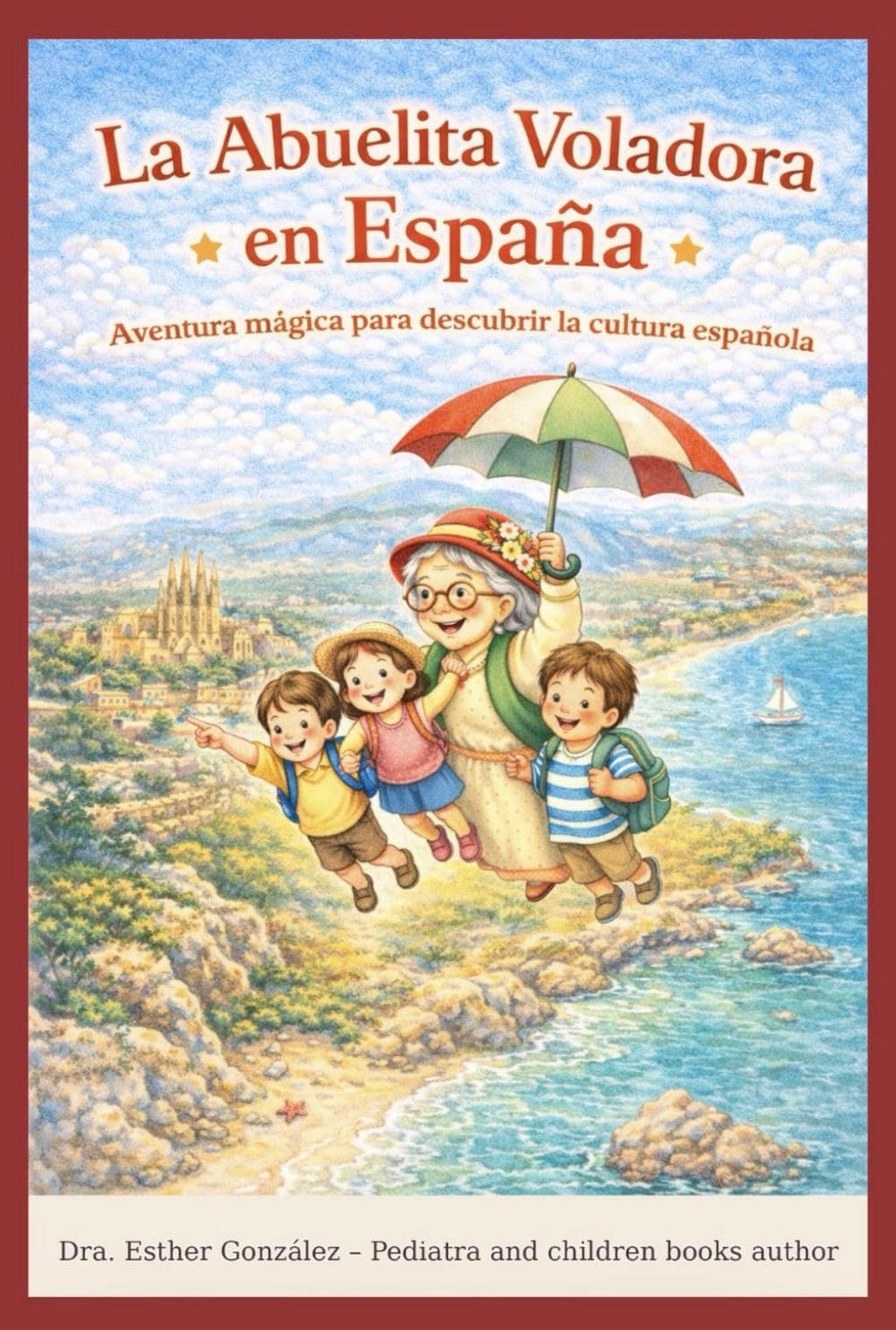 Bundle of books Aventuras Abuelita Voladora viajando por diferente paises