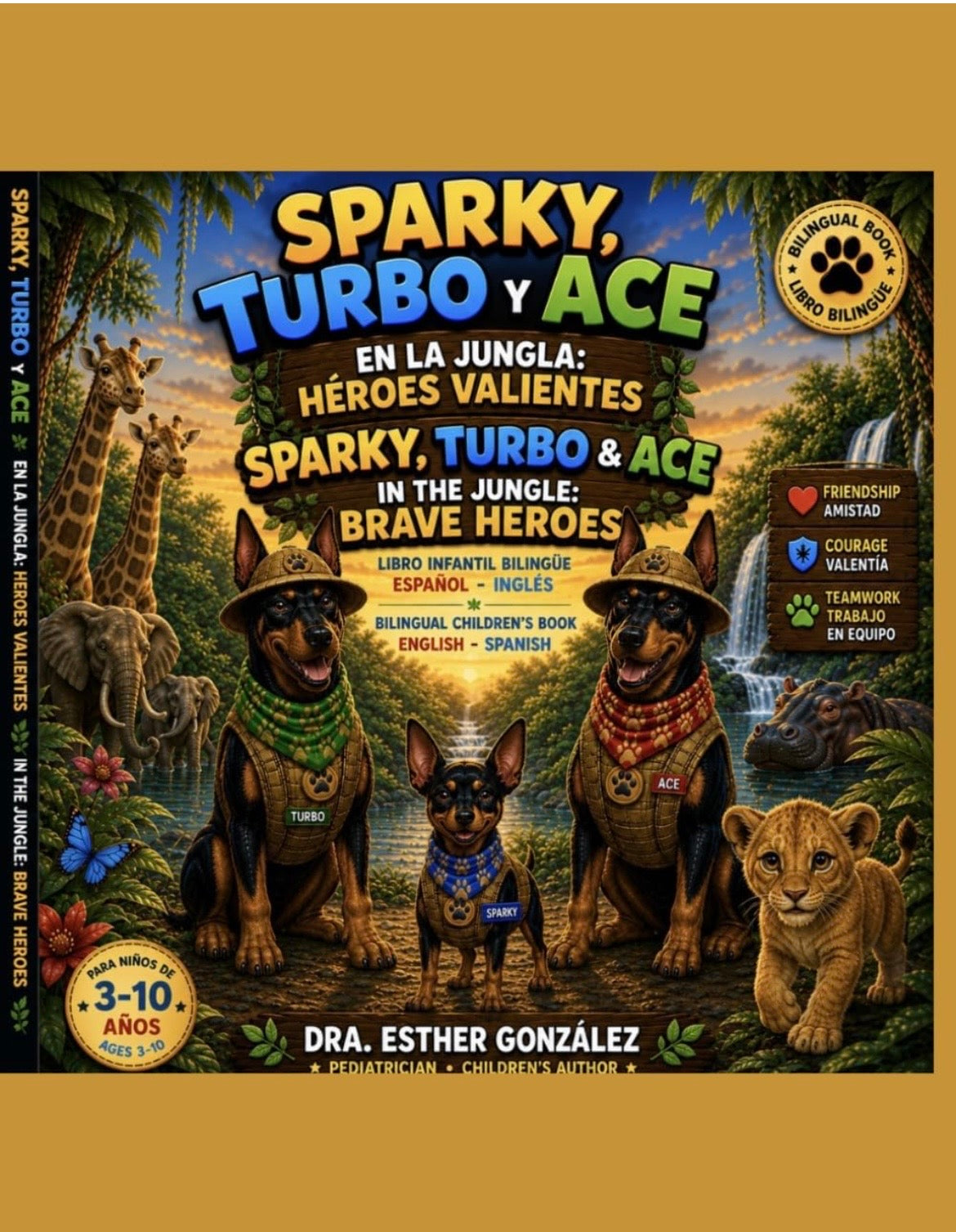 Sparky, Turbo y Ace en la Jungla: Héroes Valientes / Sparky, Turbo and Ace in the Jungle: Brave Heroes