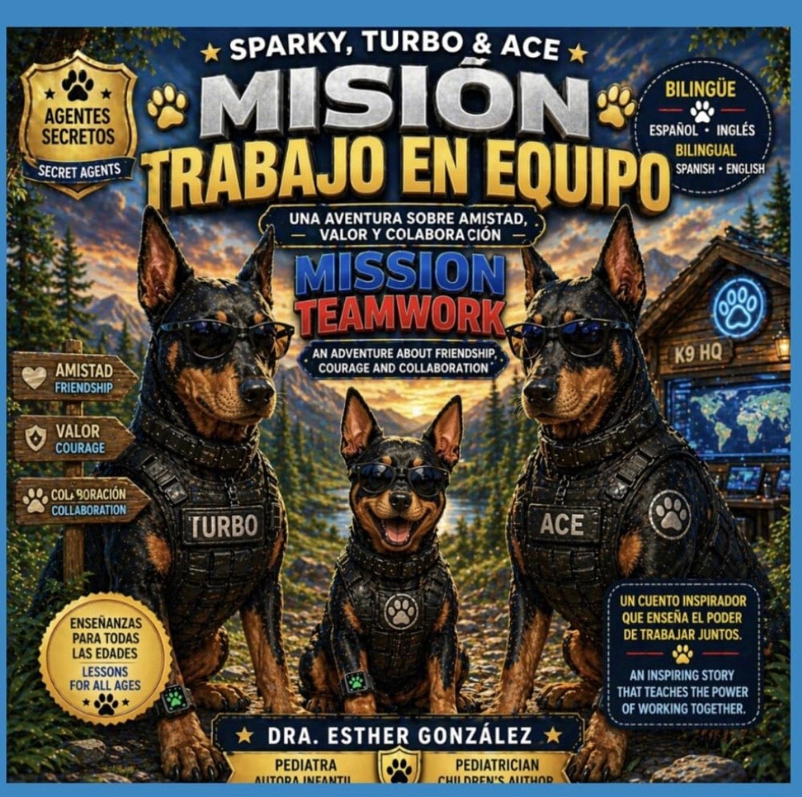 Sparky, Turbo &Ace Misión Trabajo en Equipo / Sparky, Turbo and Ace Mission Teamwork